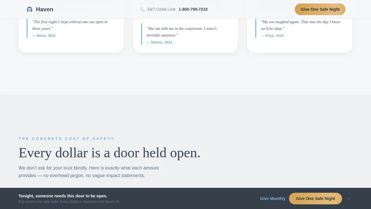 Housing & Homelessness Blog Website Template