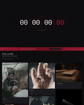 Content Creator Professional Website Template