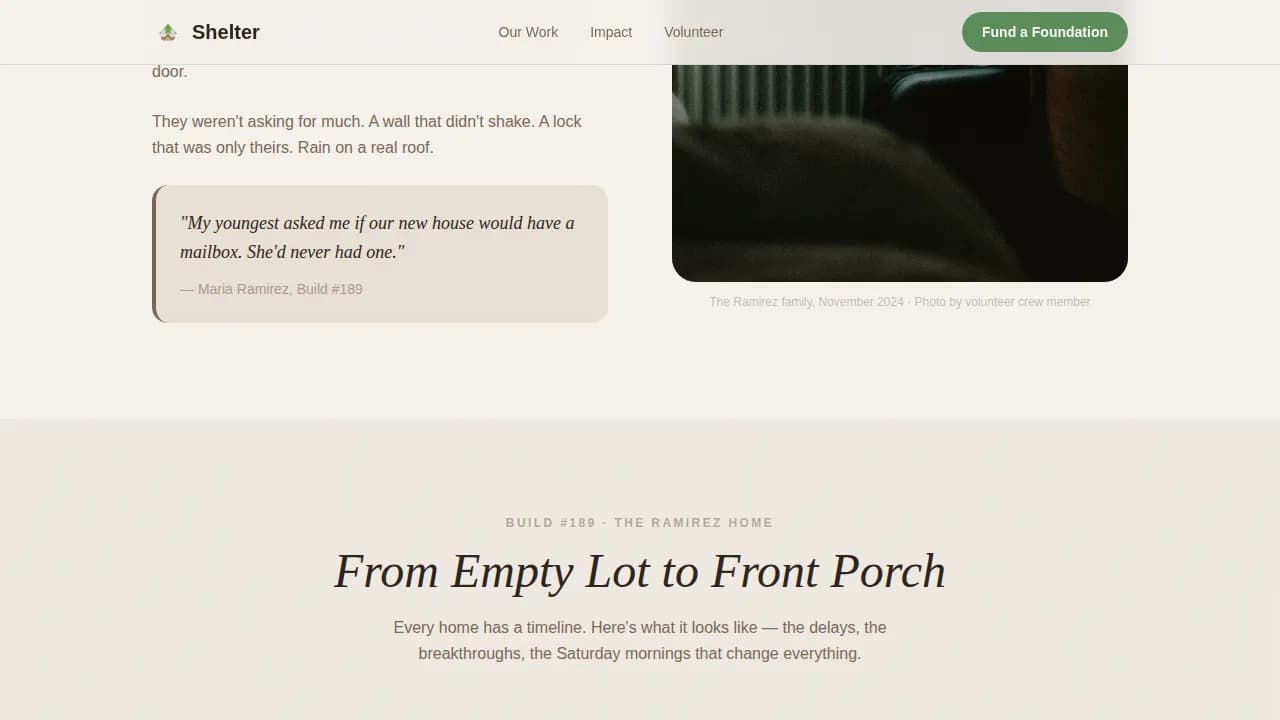 Affordable Housing Nonprofit Professional Website Template