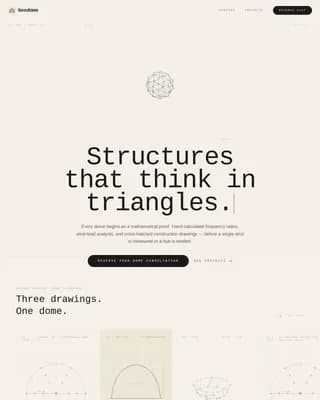 Tiny & Alternative Architecture Pre-Launch Website Template