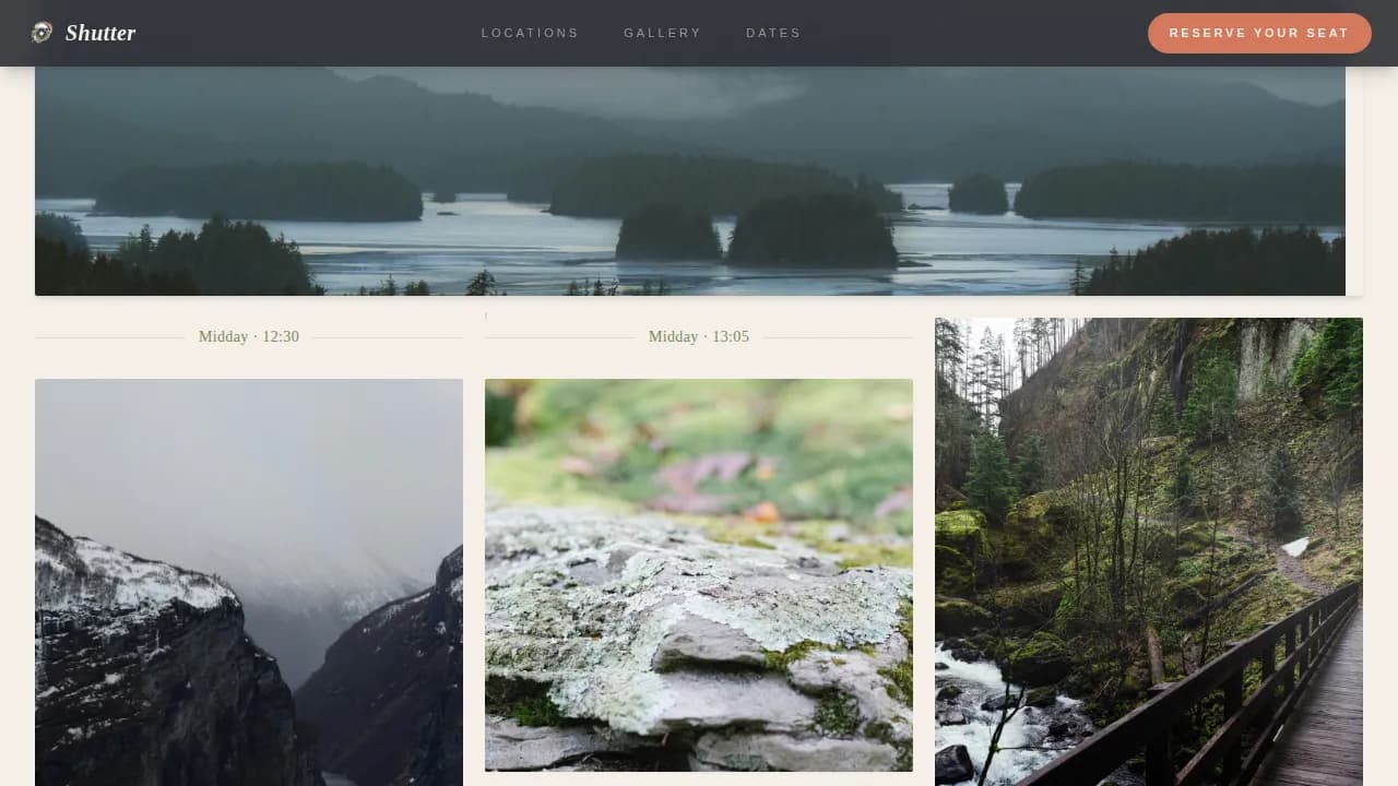 Norway Travel Booking Website Template