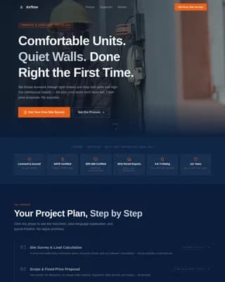 Townhouse & Condo Construction Comparison Website Template
