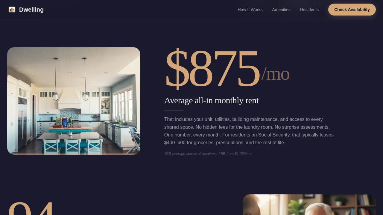 Senior Living & Retirement Professional Website Template