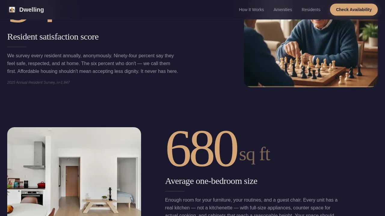 Senior Living & Retirement Professional Website Template