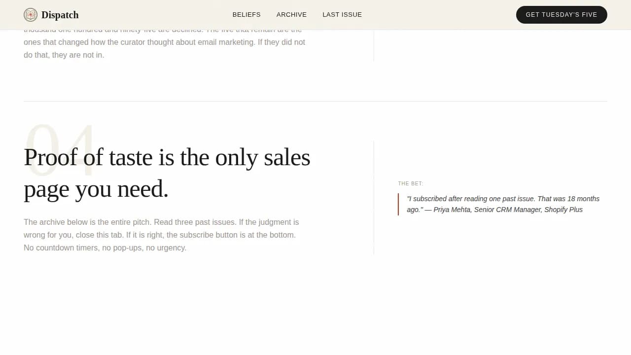 Email Marketing Newsletter Blog Website Template