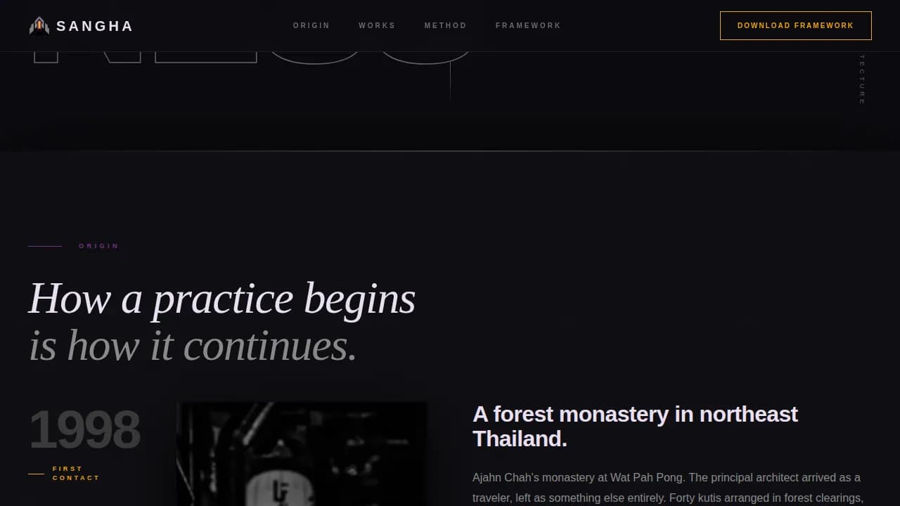 Religious & Cultural Architecture Professional Website Template