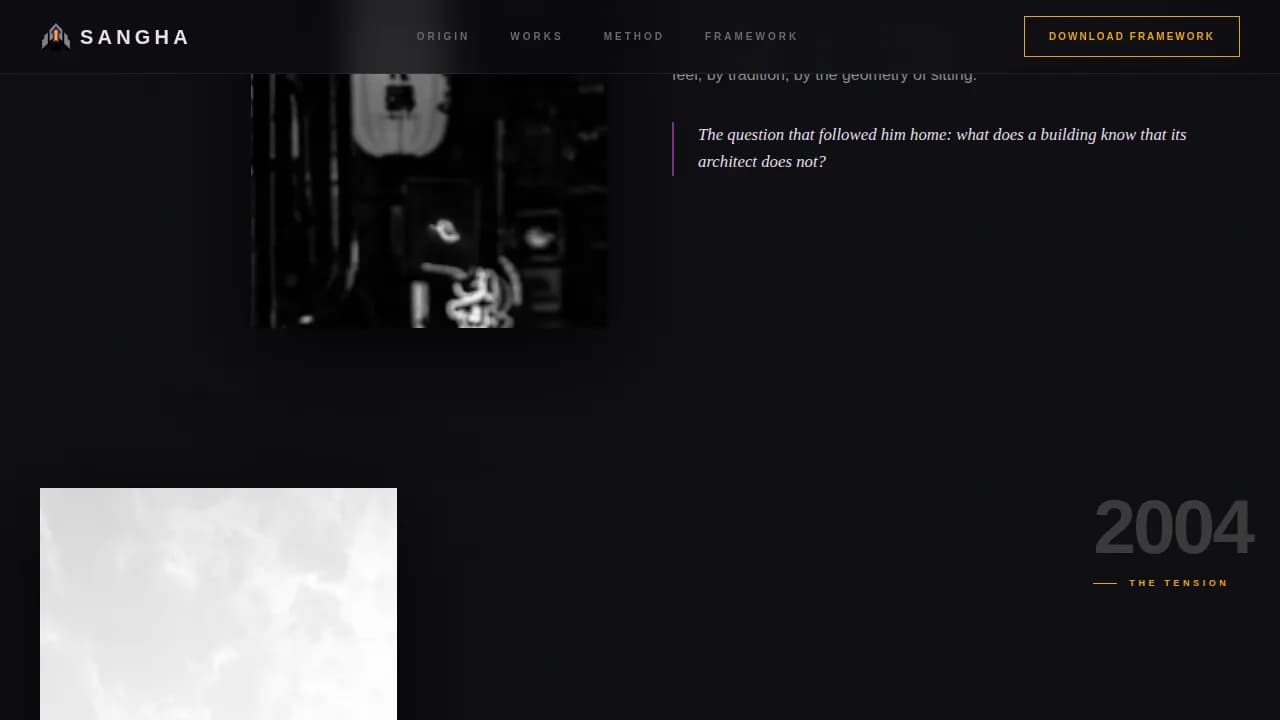 Religious & Cultural Architecture Professional Website Template