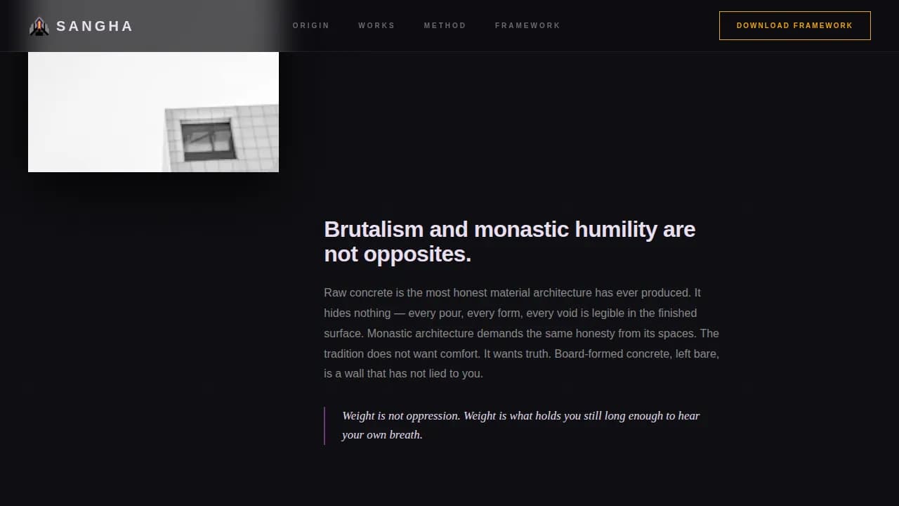 Religious & Cultural Architecture Professional Website Template