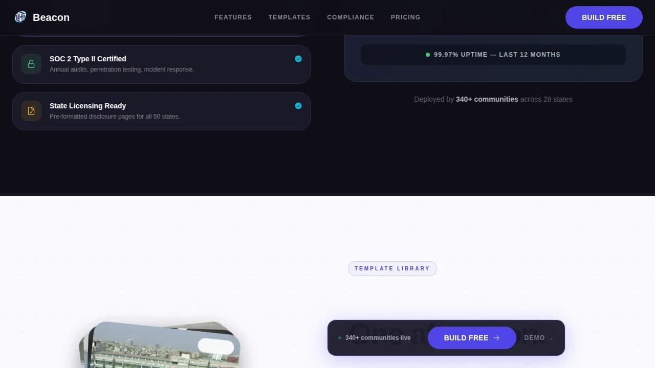 Senior Care Software & SaaS Reviews Website Template