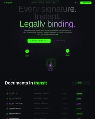 Software & SaaS Professional Website Template
