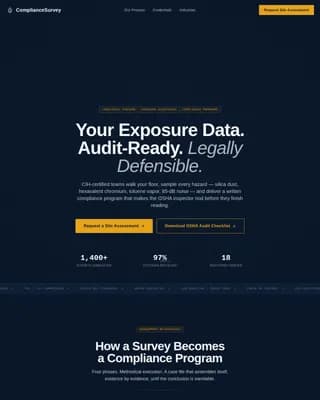 Safeguard — Certified Workplace Health Landing Page Template