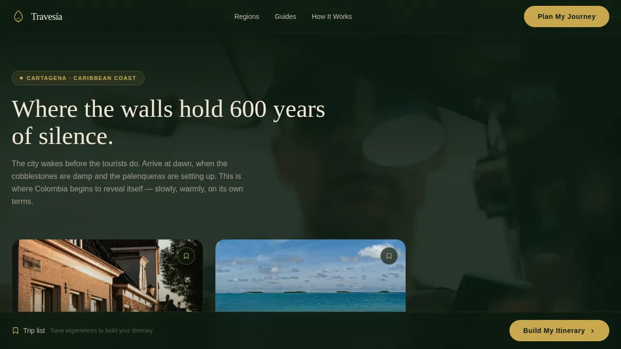 Complete Colombia Travel Appointment Booking Website Template