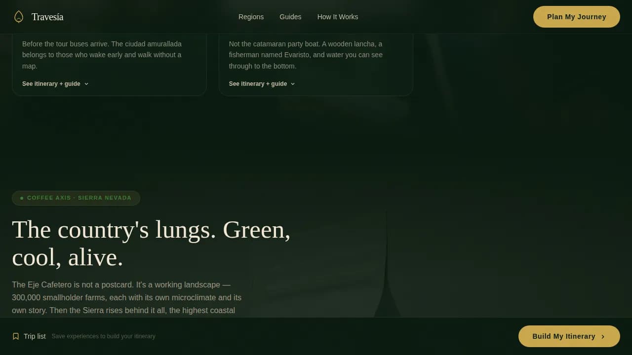 Complete Colombia Travel Appointment Booking Website Template