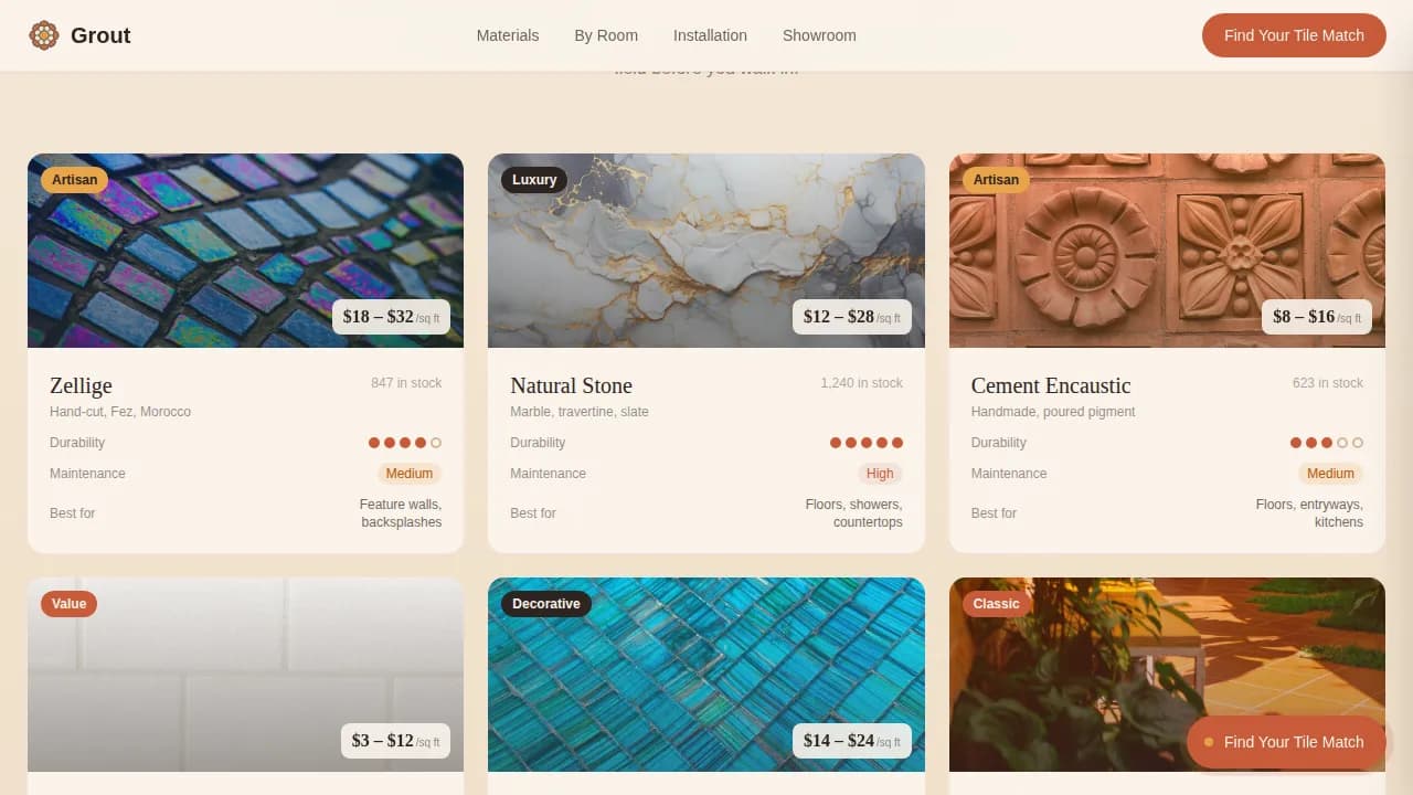 Advanced Home Décor & Lifestyle Professional Website Template