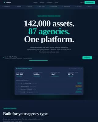 Government Software Comparison Website Template