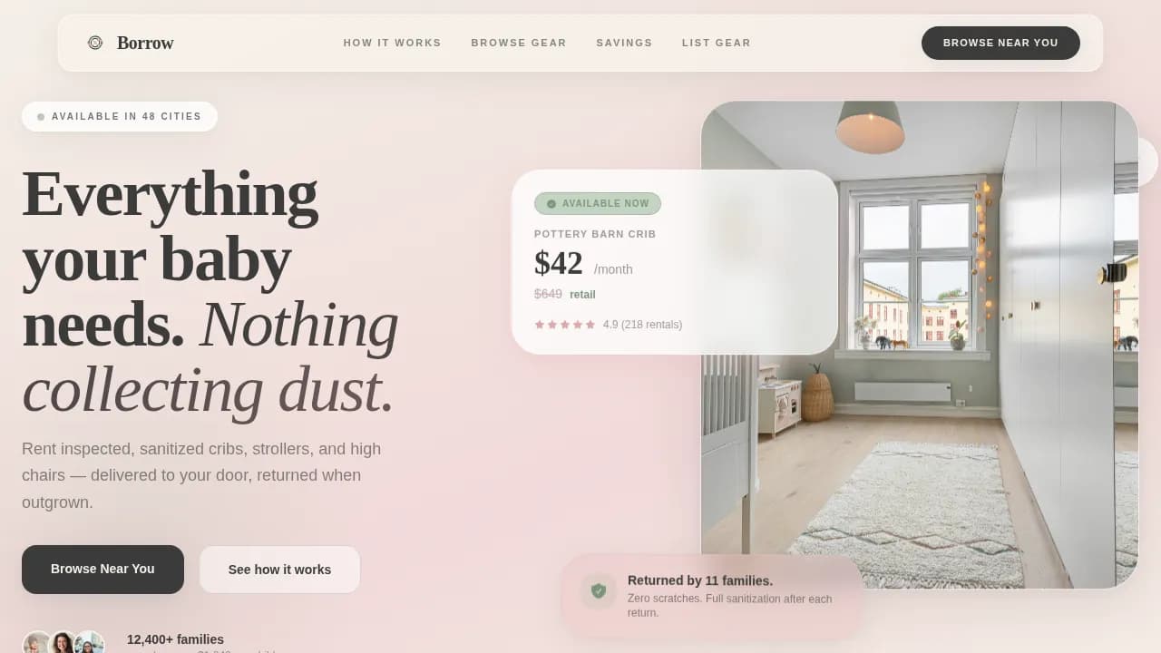 Complete Baby & Kids E-Commerce Professional Website Template