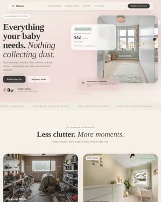 Complete Baby & Kids E-Commerce Professional Website Template