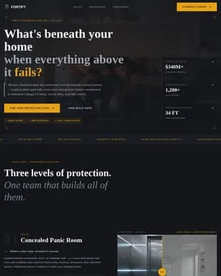 Specialty Construction Professional Website Template
