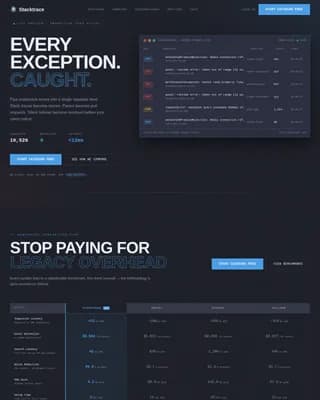 Premium Micro-SaaS & Developer Tools Comparison Website Template