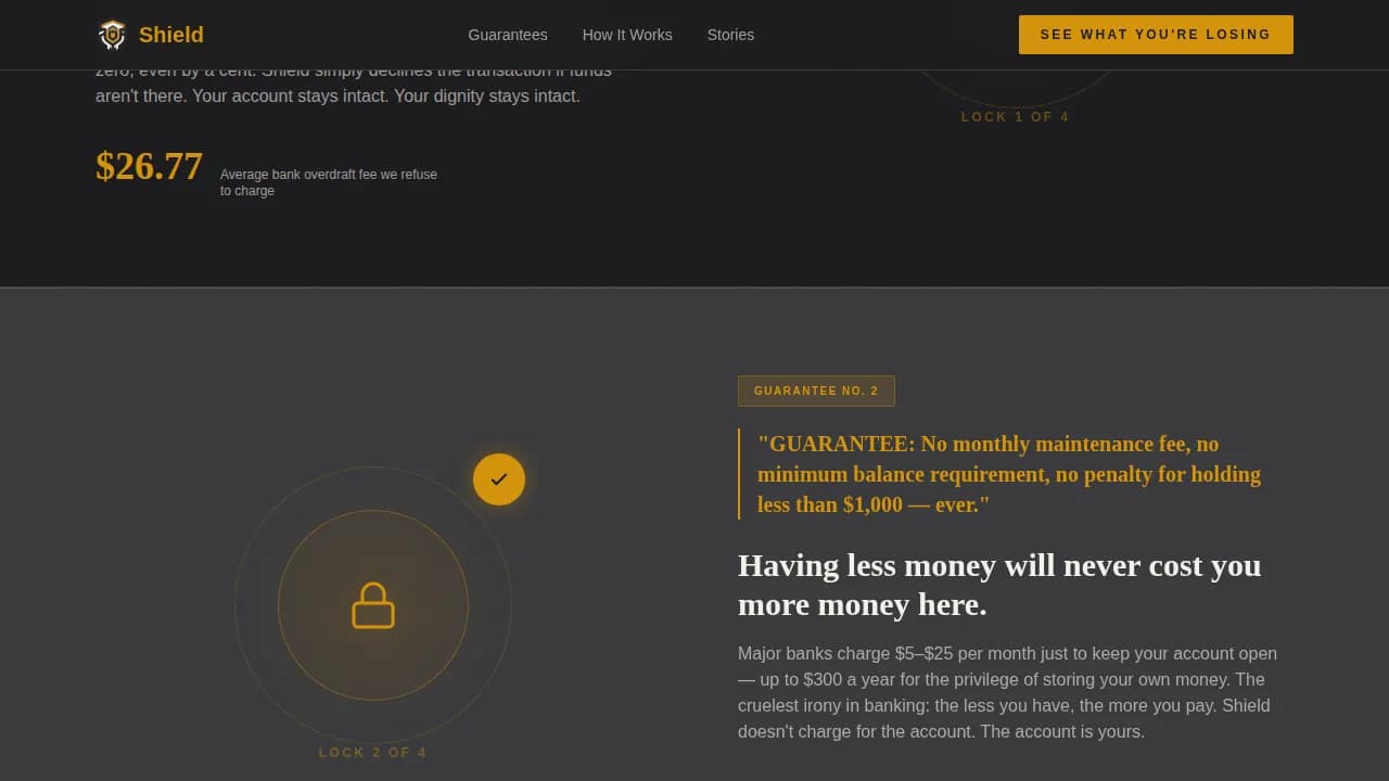 Advanced Low Income Finance Pricing & Packages Website Template
