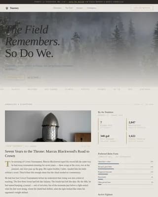 Certified Hobby & Passion Content Professional Website Template
