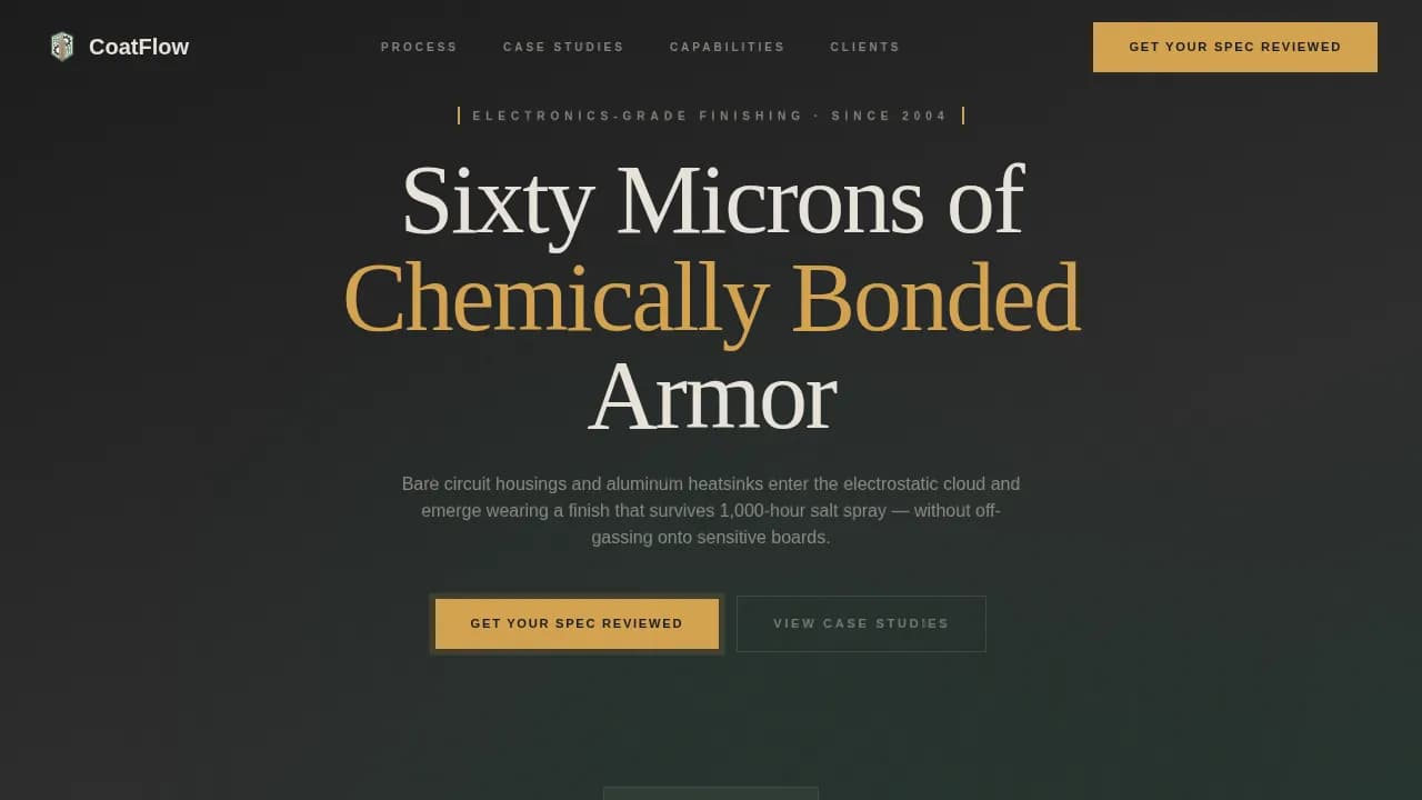 Electronics Manufacturing Reviews Website Template