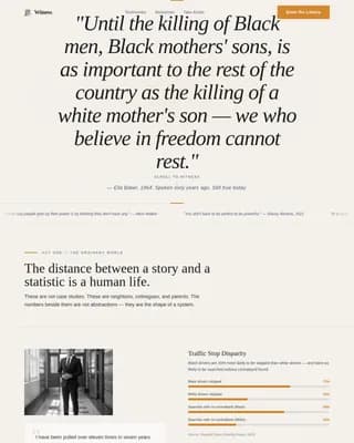 Racial Justice Nonprofit Professional Website Template
