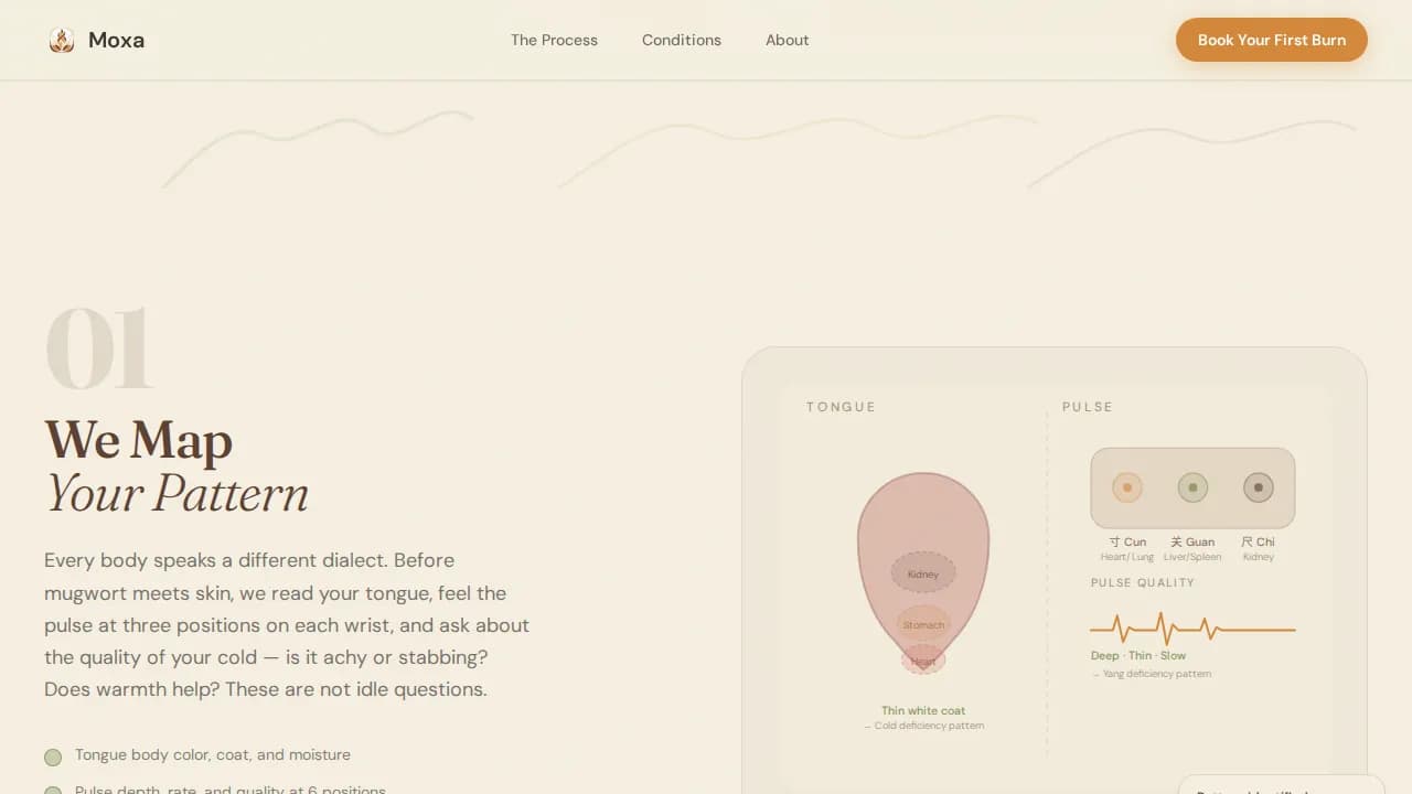 Wellness Modalities Appointment Booking Website Template