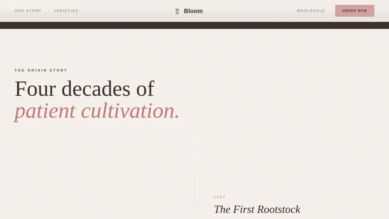 Advanced Specialty Farming Portfolio & Case Study Website Template