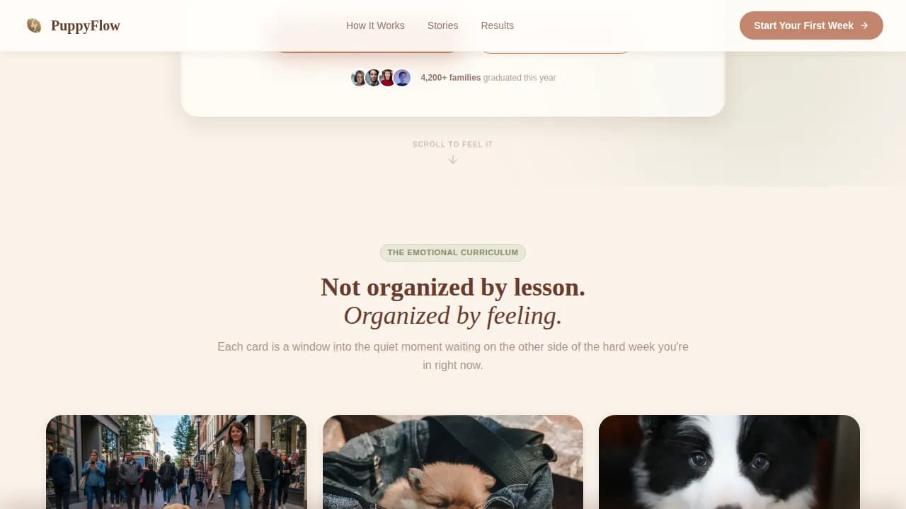 Pet Training & Behavior Professional Website Template