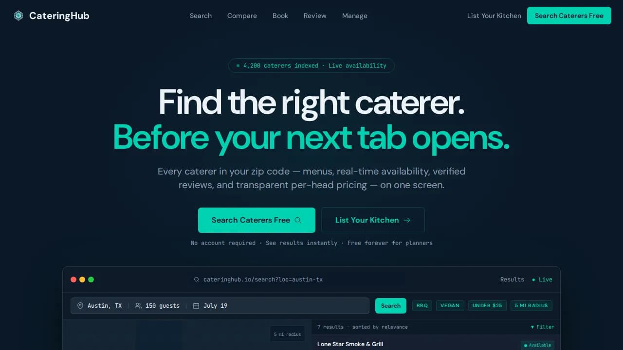 Directory & Marketplace Platforms Pricing & Packages Website Template