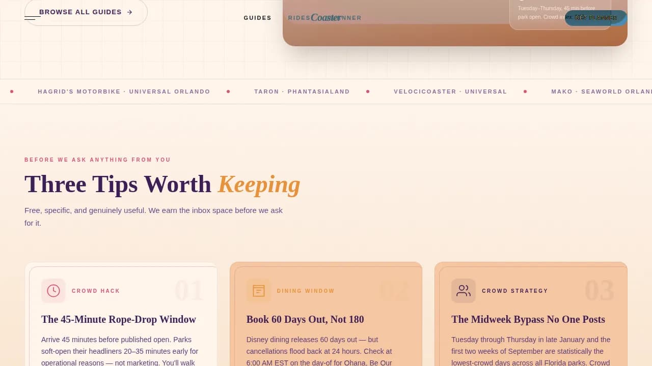 Specialist Family Travel & Experience Portfolio & Case Study Website Template