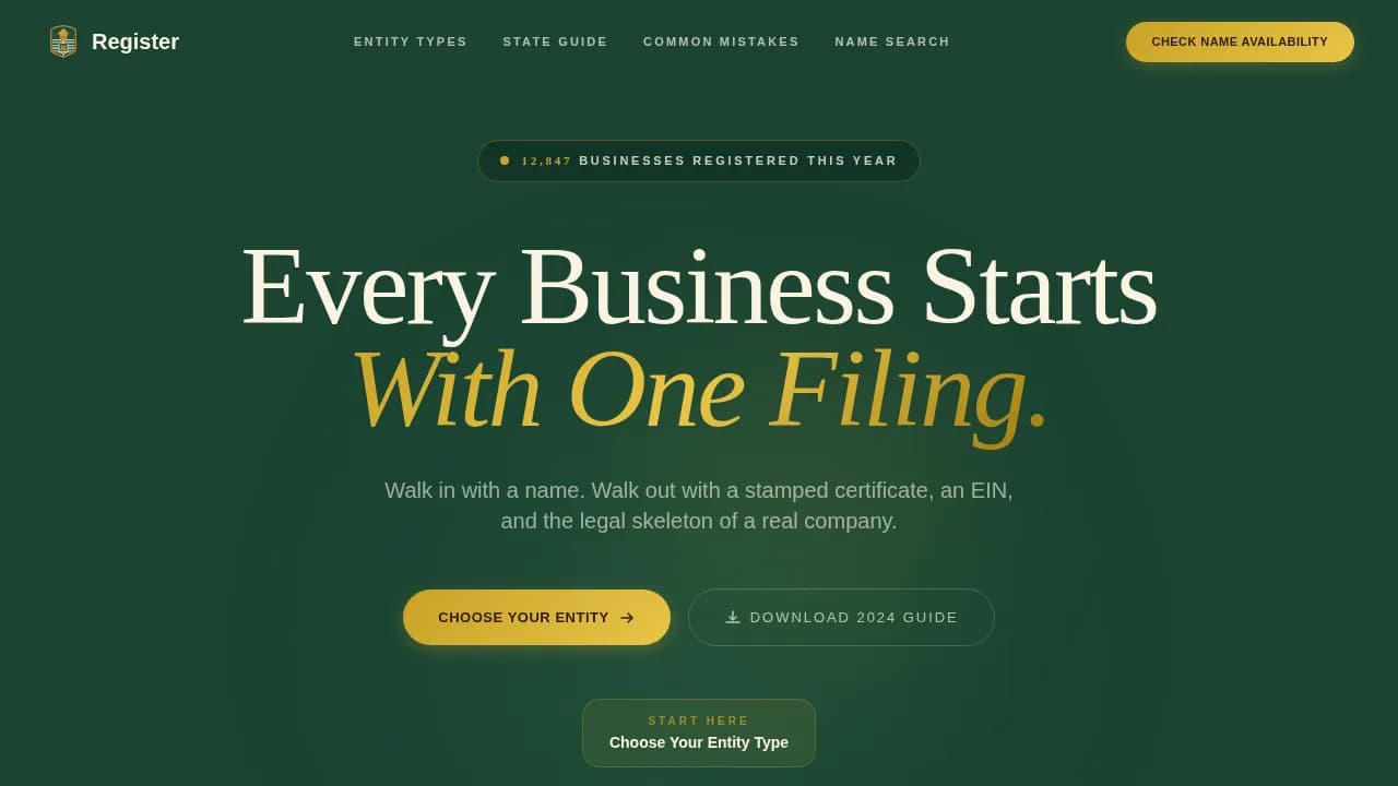 Revenue & Tax Authority Professional Website Template