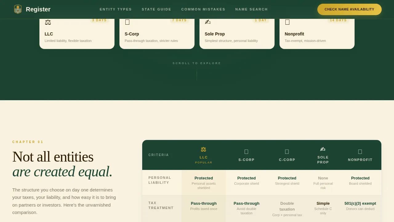 Revenue & Tax Authority Professional Website Template