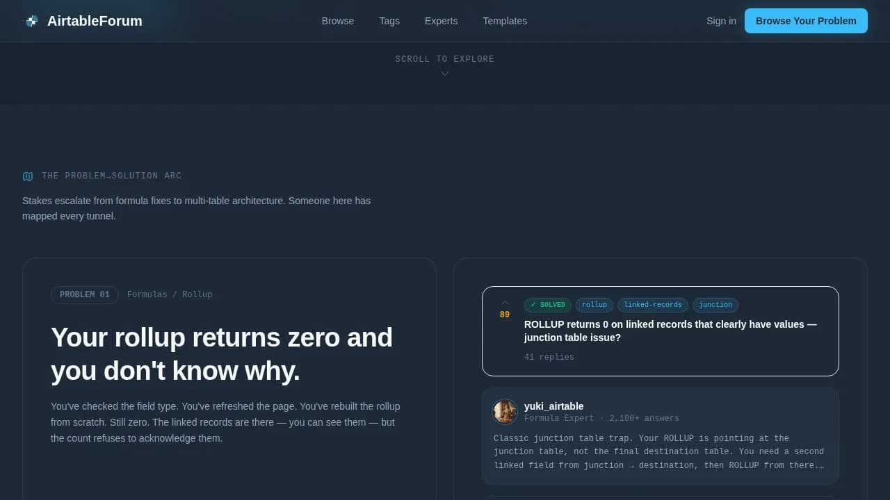 No-Code Platform Documentation Specialist Reviews Website Template