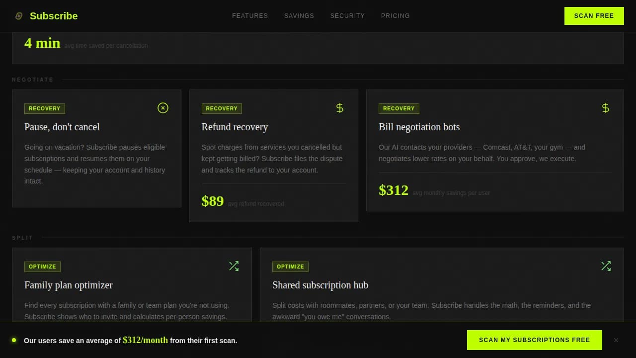 Retail Software Professional Website Template