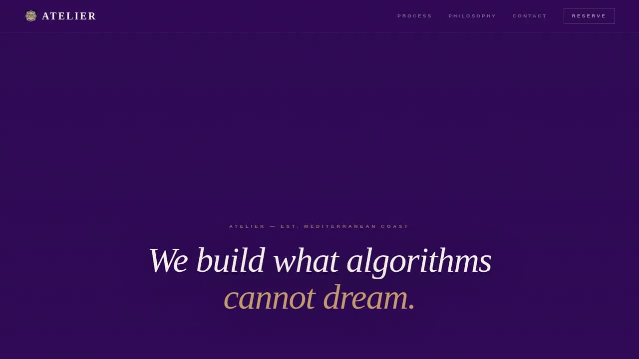 Advanced Mediterranean Architecture Pre-Launch & Coming Soon Website Template