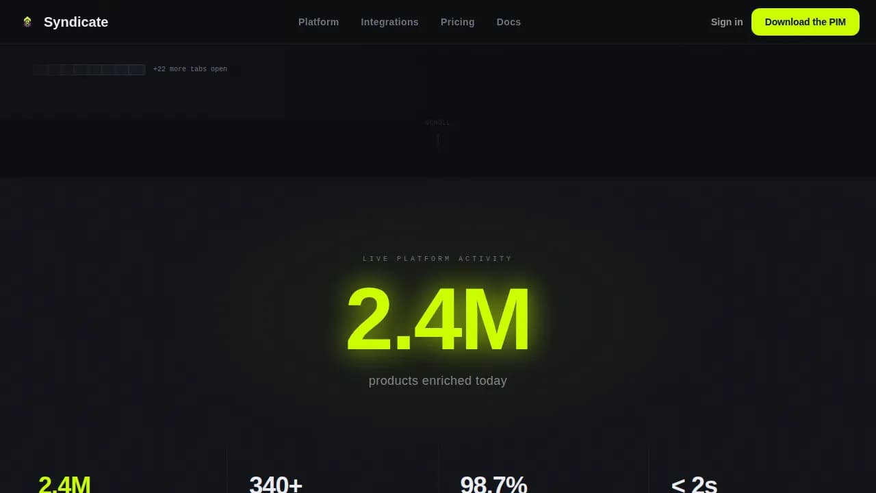 Advanced Advanced Tech & AI Platforms Professional Website Template