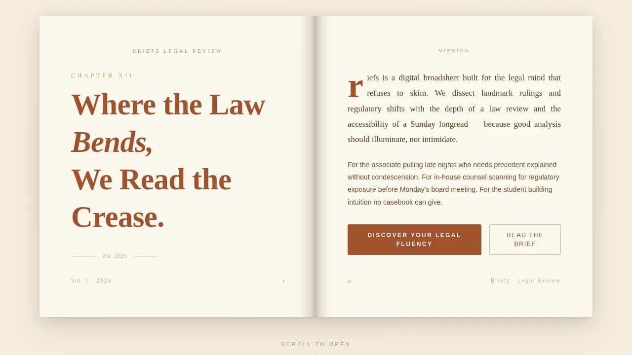 Local Legal & Policy Blog Blog & Content Website Template