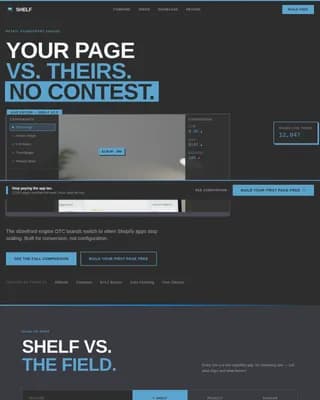 Retail Digital Presence Comparison Website Template