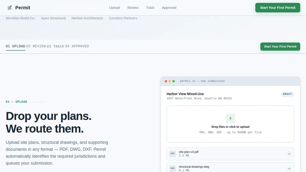 Digital Government Services Reviews & Social Proof Website Template
