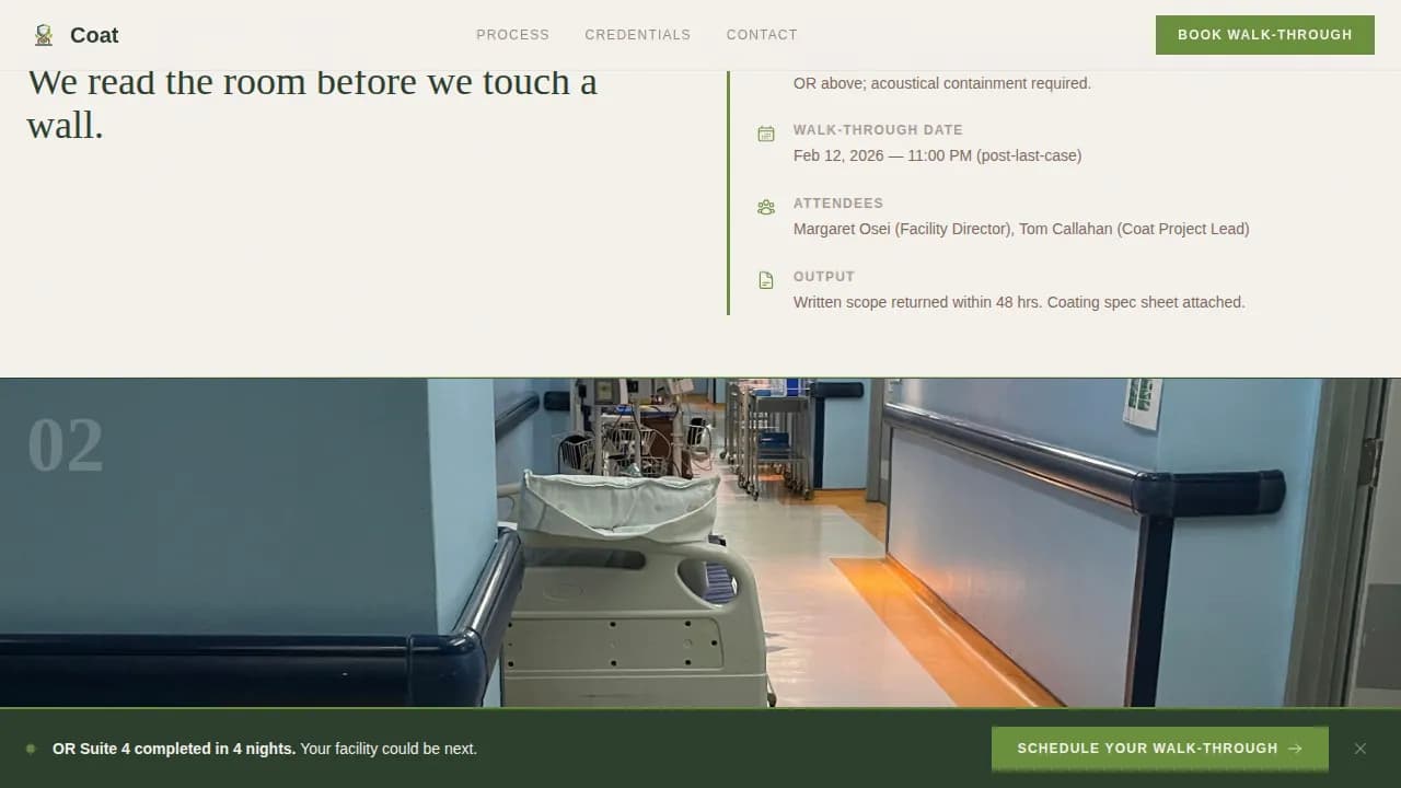 Complete Hospital & Clinic Construction Appointment Booking Website Template