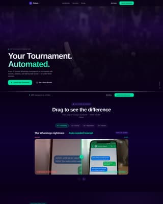 Fixture - Automated Cricket Landing Page Template