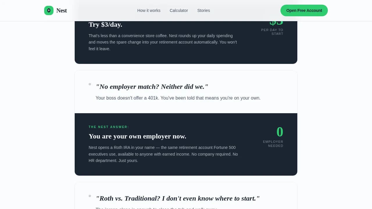 Low Income Finance Professional Website Template
