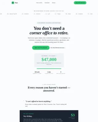 Low Income Finance Professional Website Template