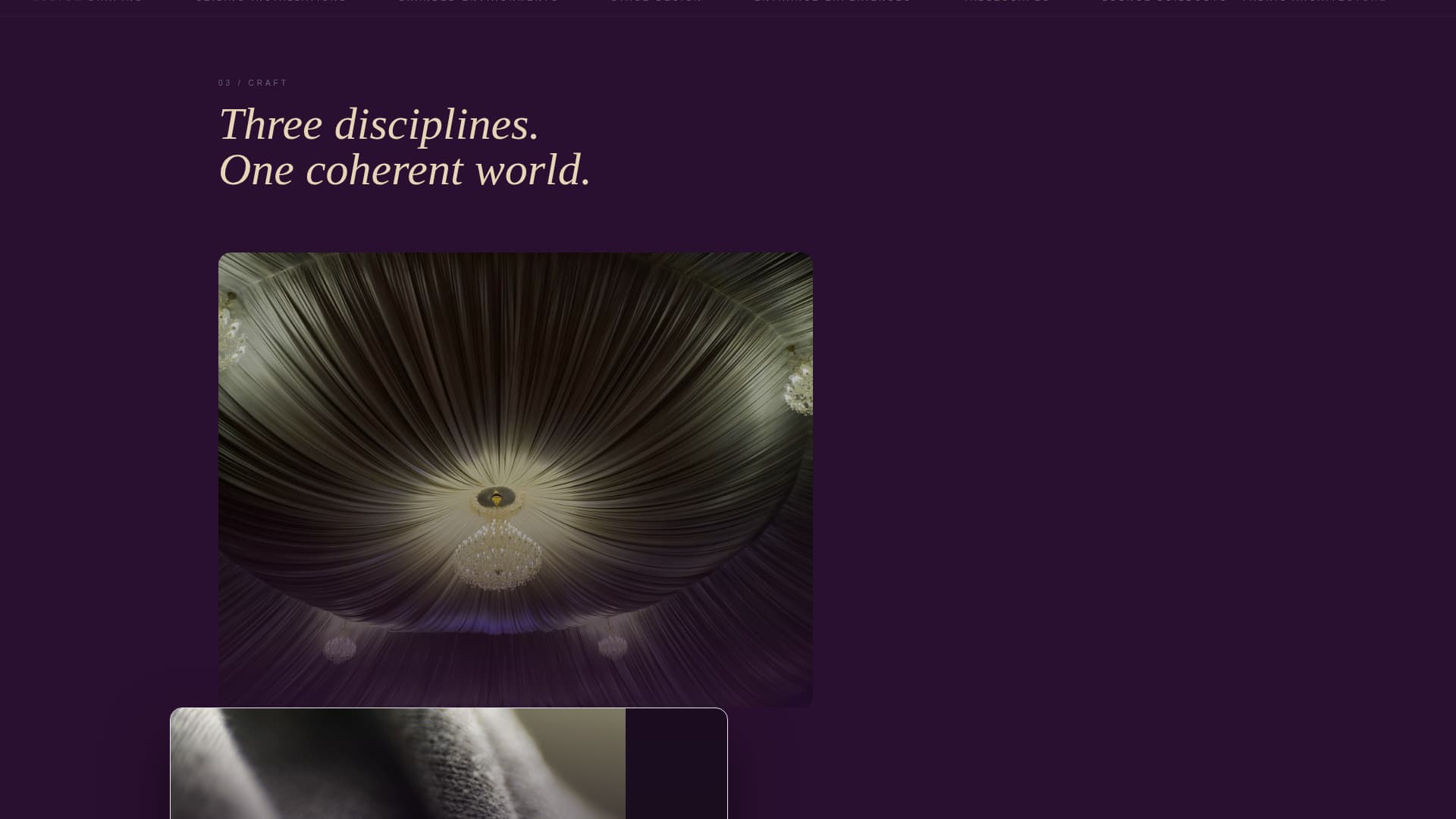 Conference Event Decoration & Venue Transformation Website Template