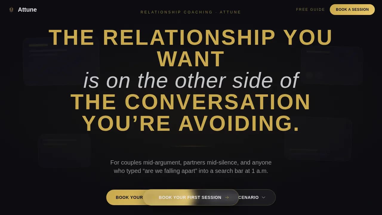 Coach & Mentor Appointment Booking Website Template