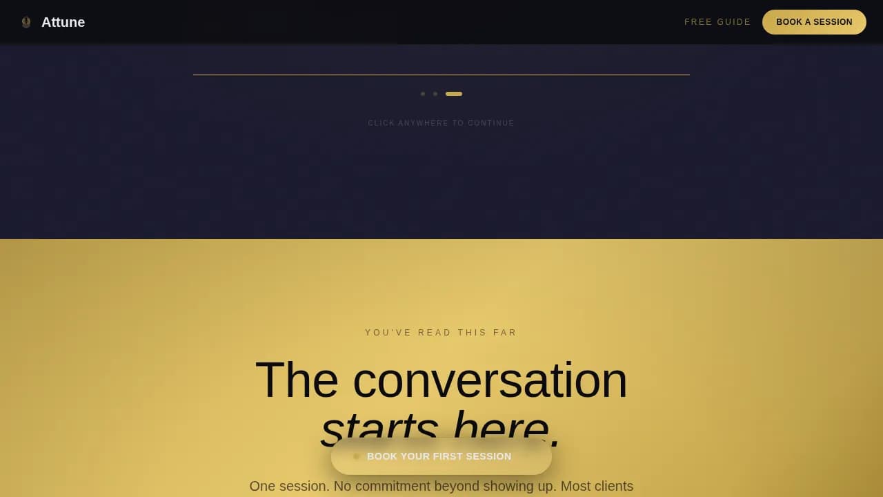 Coach & Mentor Appointment Booking Website Template