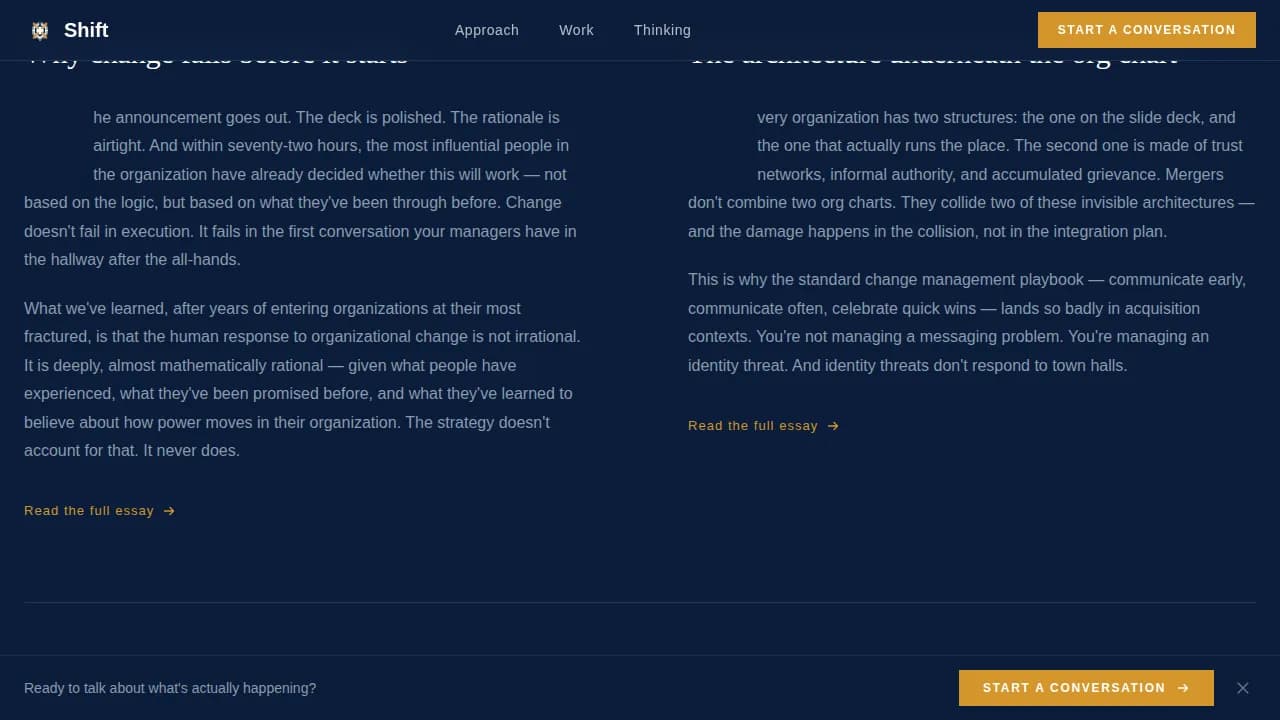 Advanced Consulting & Advisory Reviews & Social Proof Website Template