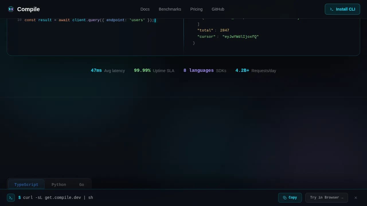 DevTools Startup Professional Website Template
